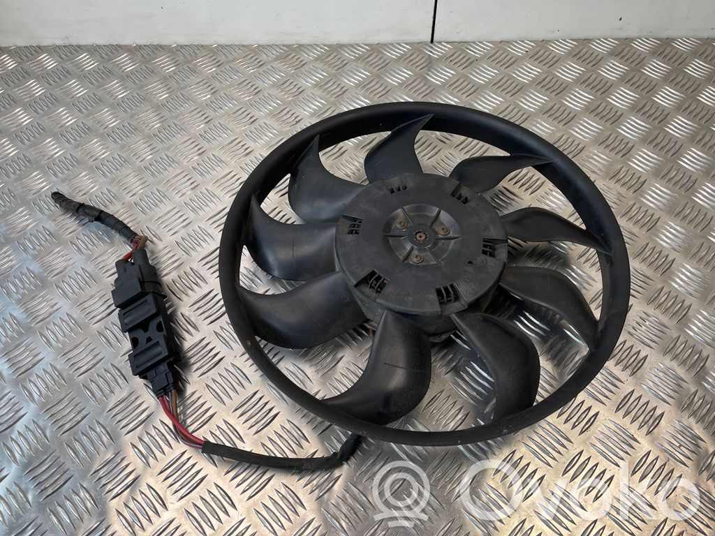 Volkswagen Touareg I Elektryczny wentylator chłodnicy 