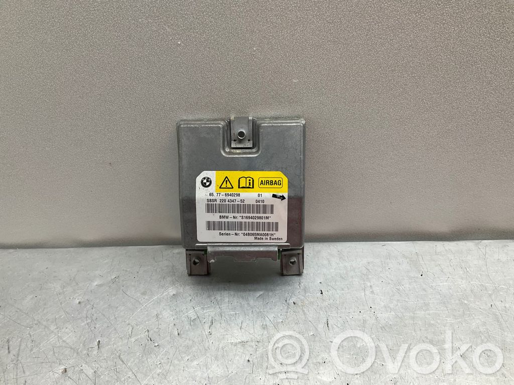 Airbag control unit/module   6940298,220434752,S1694029801M
