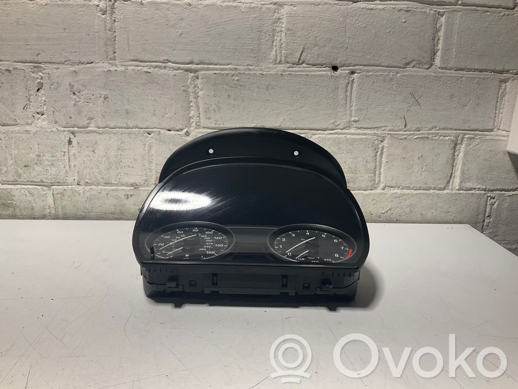 BMW 3 E92 E93 Spidometrs (instrumentu panelī) 