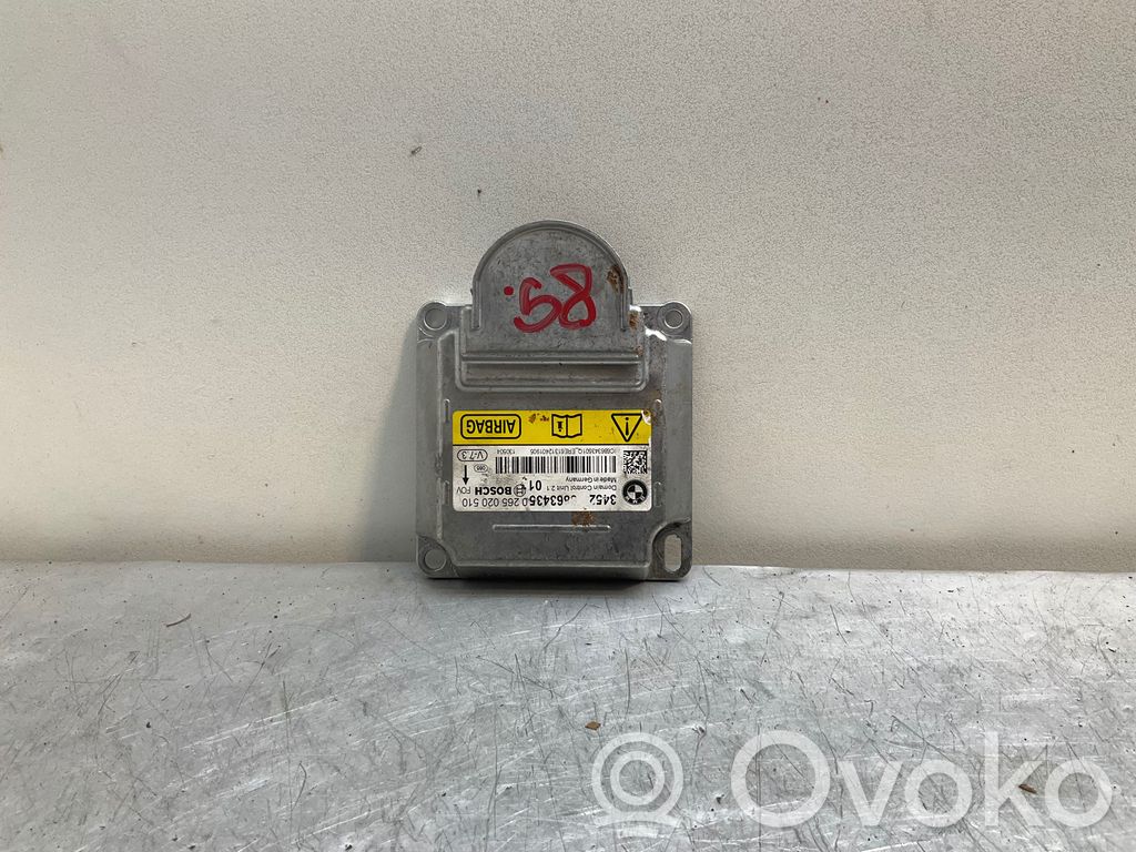 BMW 3 F30 F35 F31 Sterownik / Moduł Airbag 