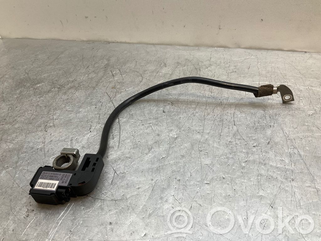 BMW 6 E63 E64 Negative earth cable (battery) 