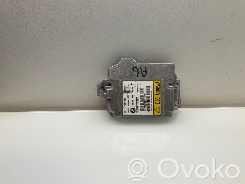 BMW 3 E90 E91 Airbag control unit/module 