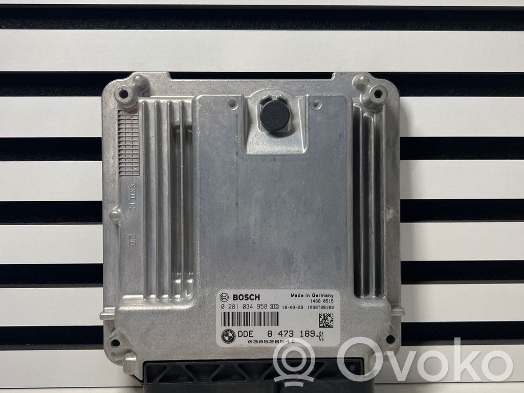 Engine control unit/module   8473189,1039T26103,030526541,0281034958