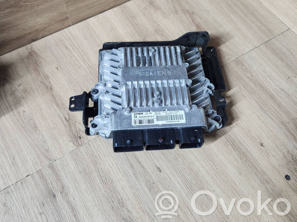 Engine control unit/module   5WS40167GT,9656171180,9655041480
