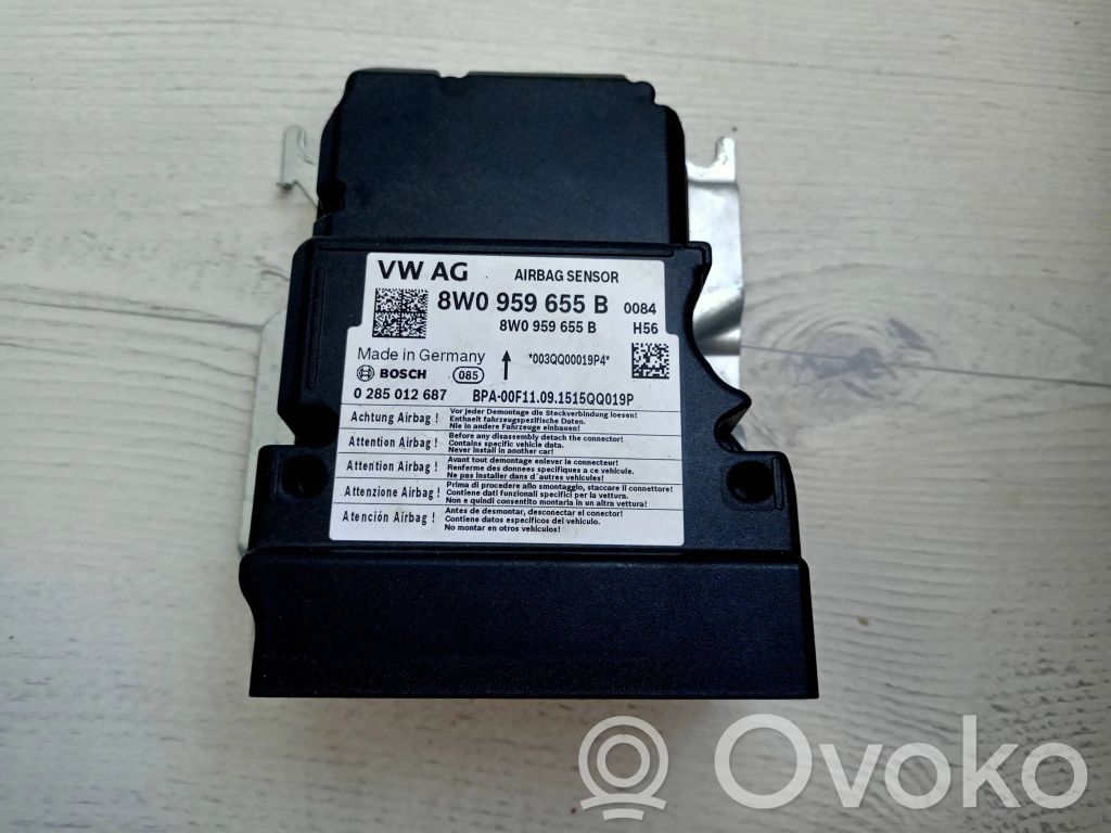 Audi A4 S4 B9 Airbag control unit/module 