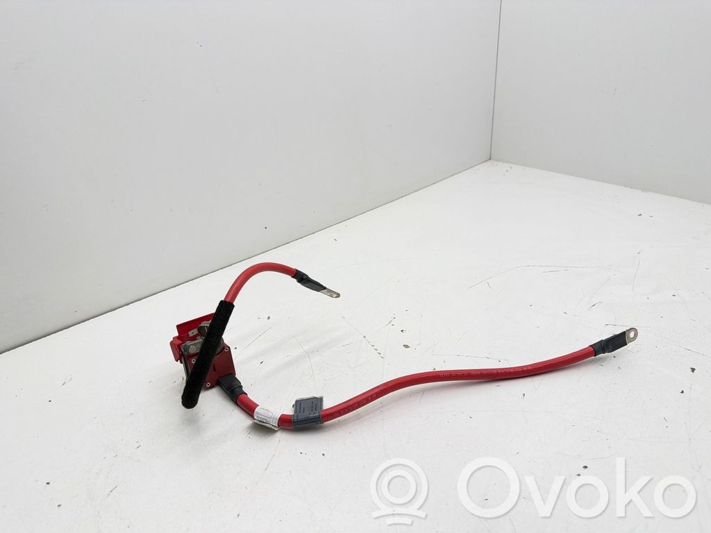 BMW X6 F16 Plus / Klema / Przewód akumulatora 