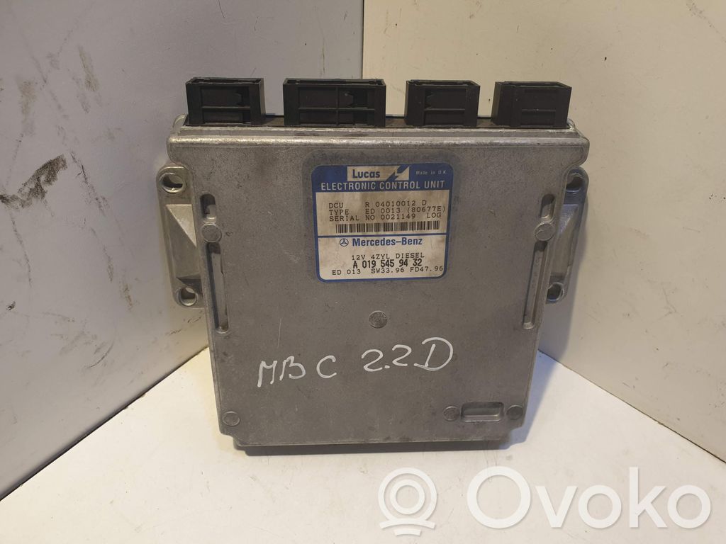 Engine control unit/module   R04010012D,A0195459432