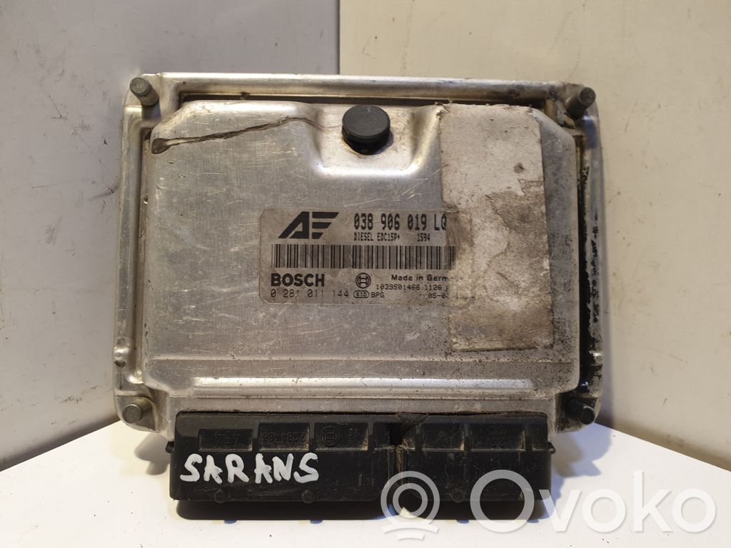 Engine control unit/module   038906019LQ,0281011144