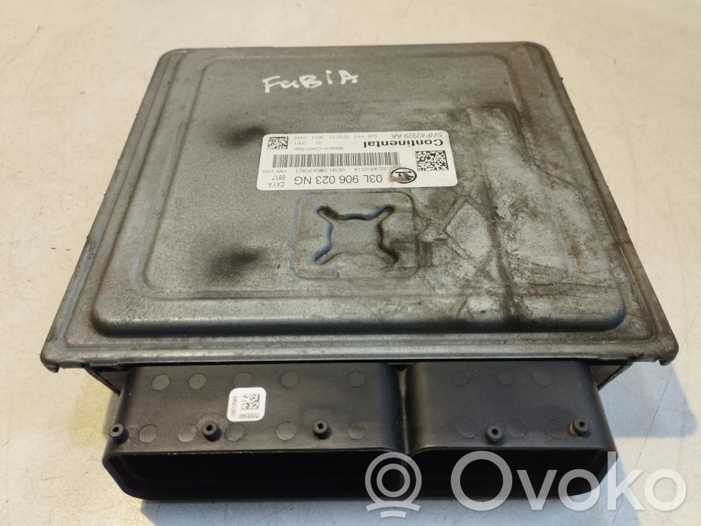 Skoda Fabia Mk2 (5J) Sterownik / Moduł ECU 