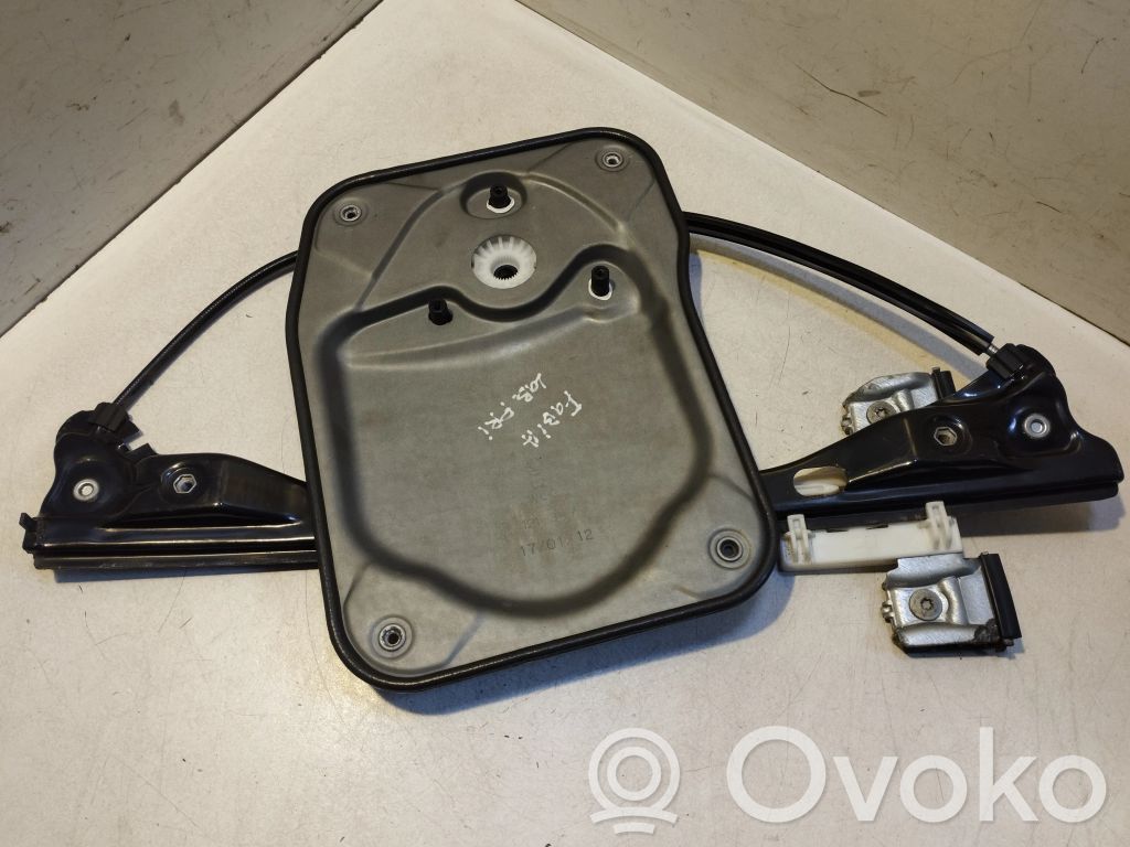 Skoda Fabia Mk2 (5J) Mechanizm podnoszenia szyby przedniej bez silnika 