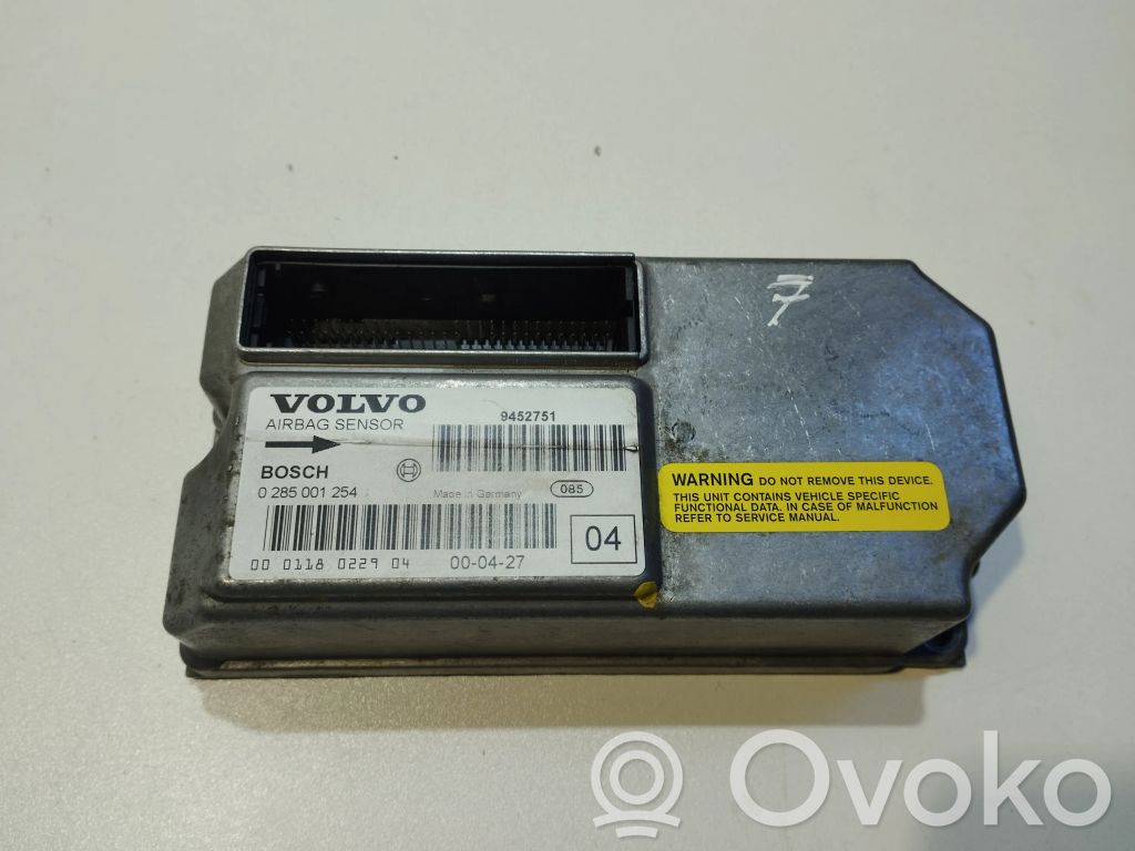 Airbag control unit/module   9452751,0285001254