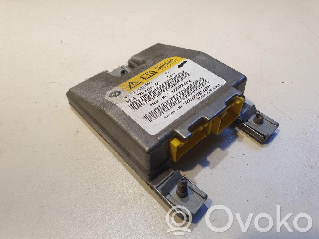 BMW 5 E60 E61 Module de contrôle airbag 