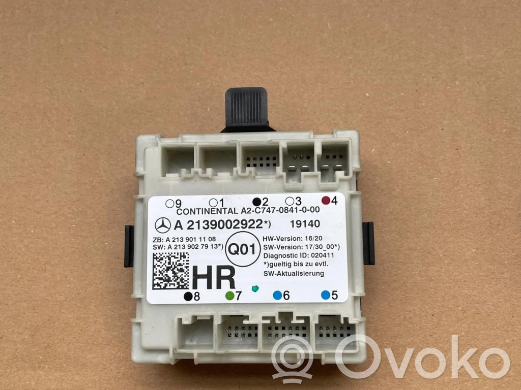 Mercedes-Benz C W205 Door control unit/module 