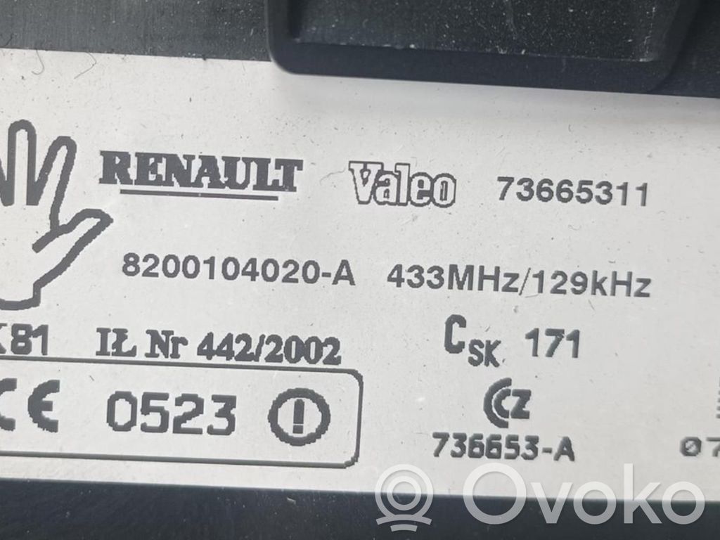 Renault Espace IV Virtalukko 