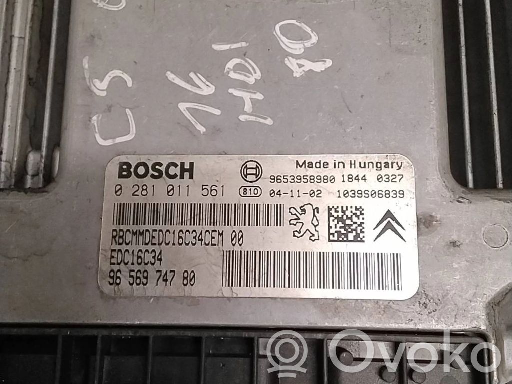 Citroen C5 Engine control unit/module 