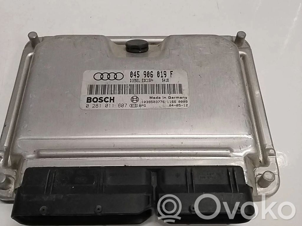 Engine control unit/module   0281011607,045906019F,1039S03776