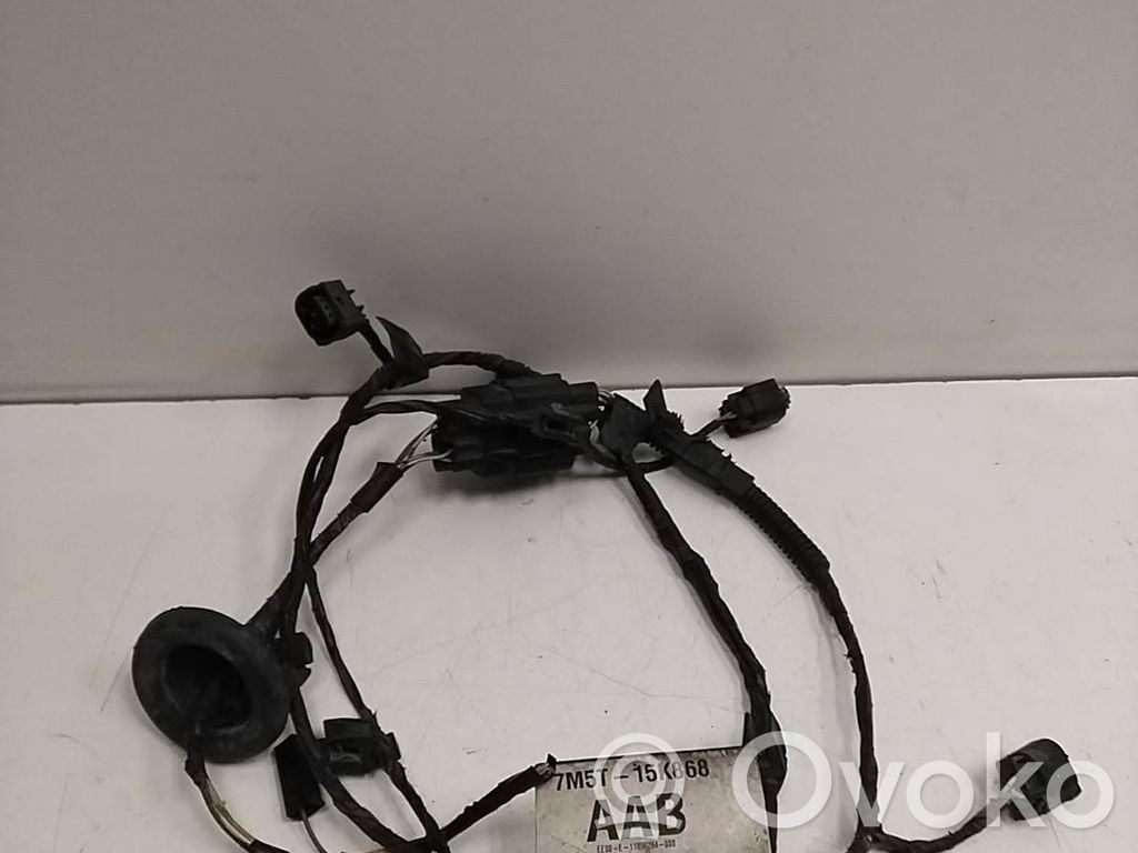 Cableado del sensor de aparcamiento (PDC)   7M5T15K868,11898284000,A00000000
