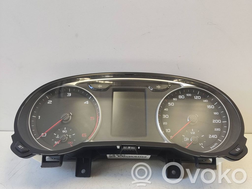 Audi A1 Speedometer (instrument cluster) 