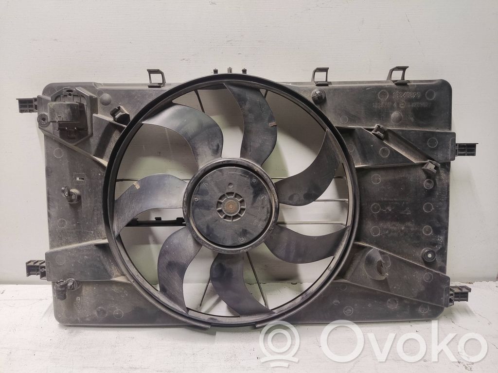 Opel Astra J Elektrisks radiatoru ventilators 