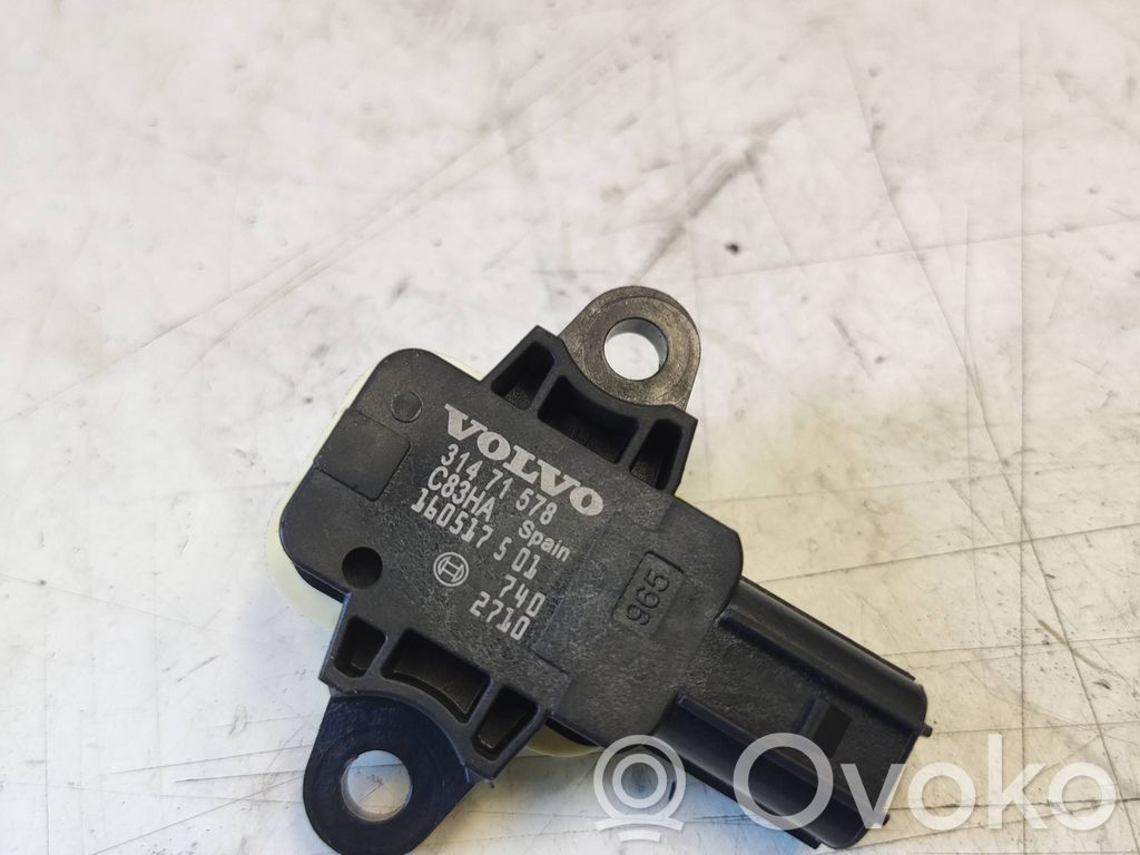Volvo V60 Airbagsensor Crashsensor Drucksensor 