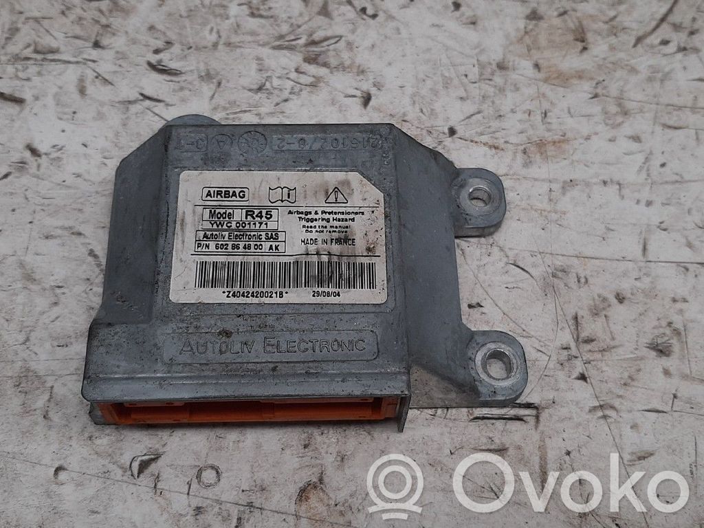 Rover 200 XV Turvatyynyn ohjainlaite/moduuli 