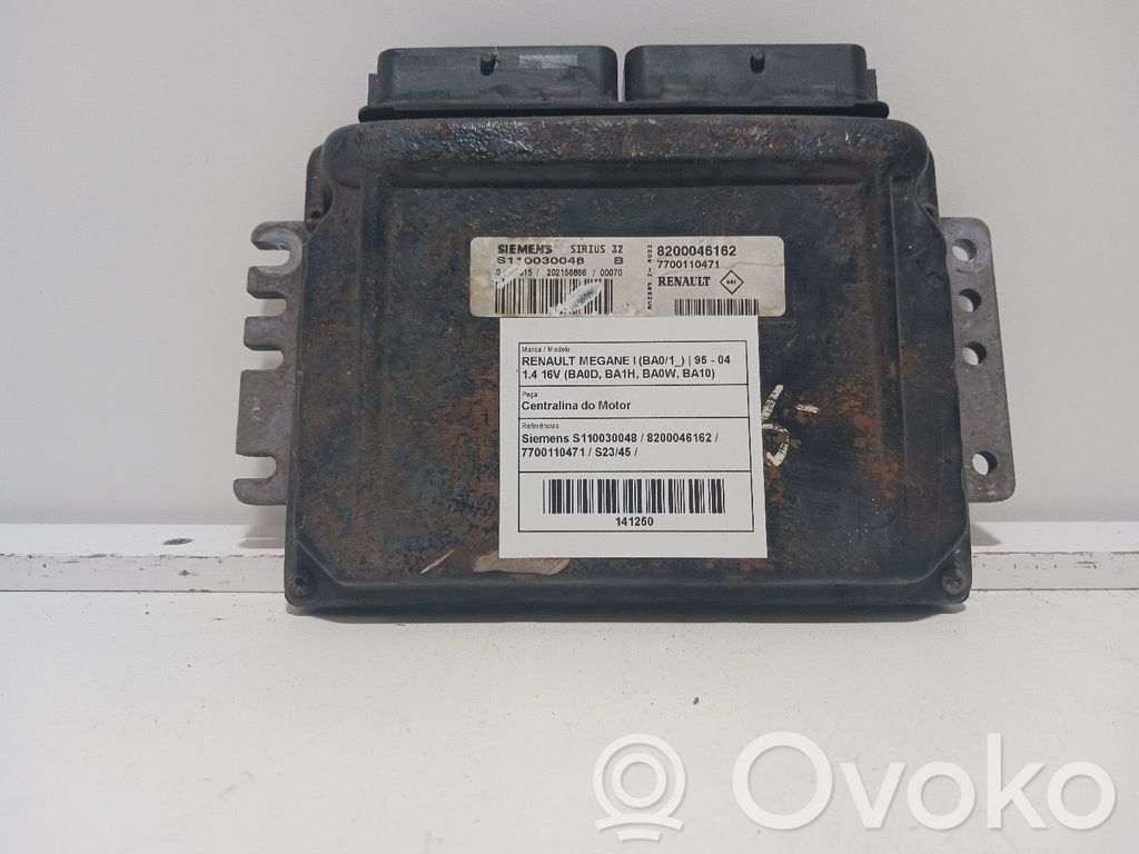 Engine control unit/module   S110030048,7700110471,8200046162