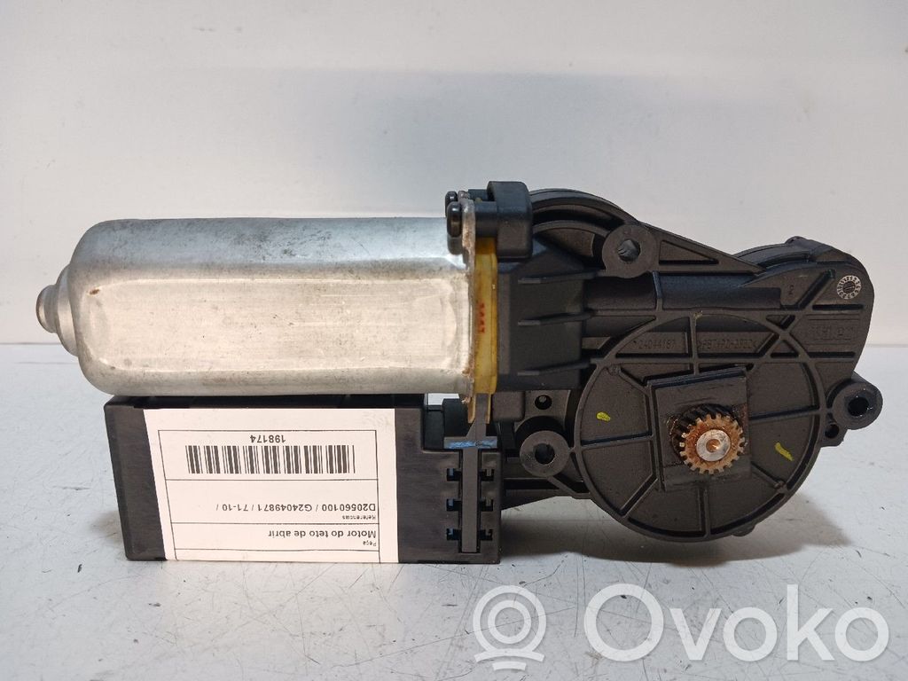 Motor de techo plegable   D20560100,G24049871