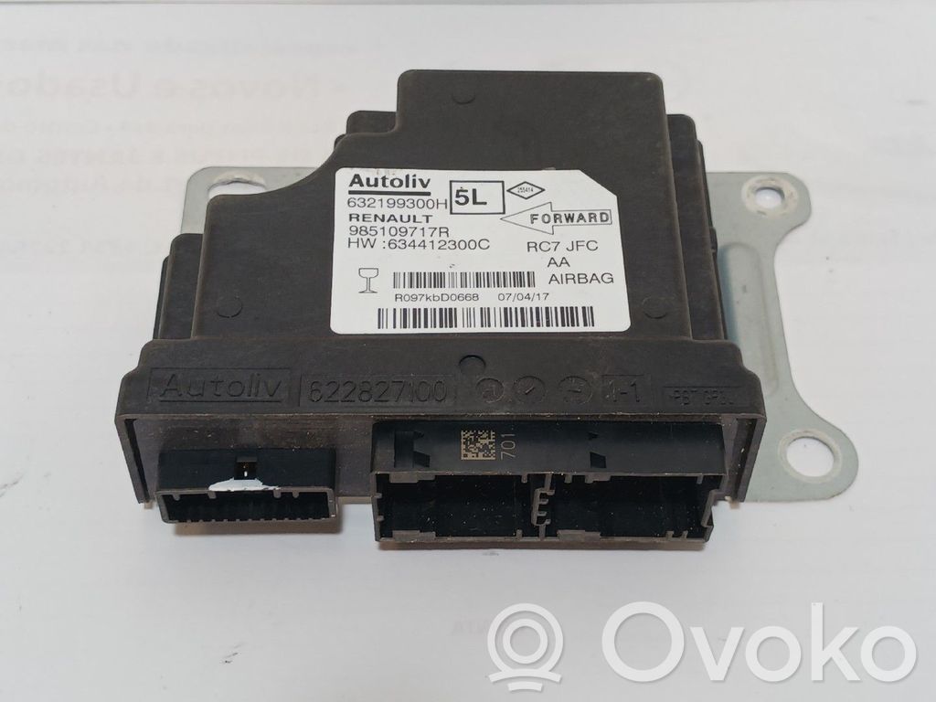 Unidad de control/módulo del Airbag   632199300H