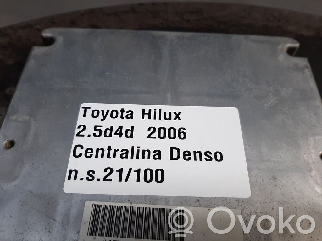 Toyota Hilux (AN10, AN20, AN30) Sterownik / Moduł ECU 