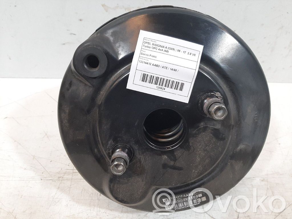 Opel Insignia A Brake booster 