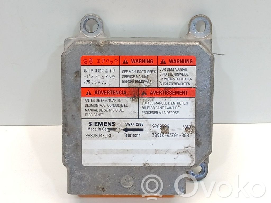 Airbag control unit/module   9209799