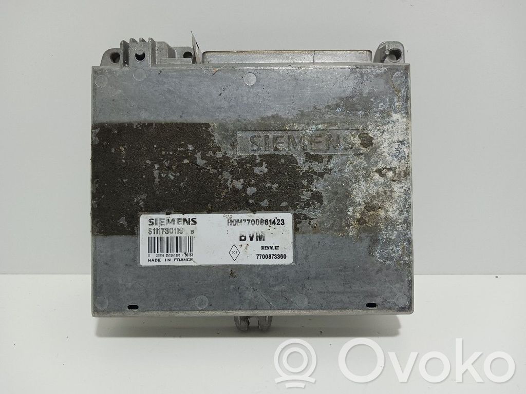 Renault Clio I Sterownik / Moduł ECU 