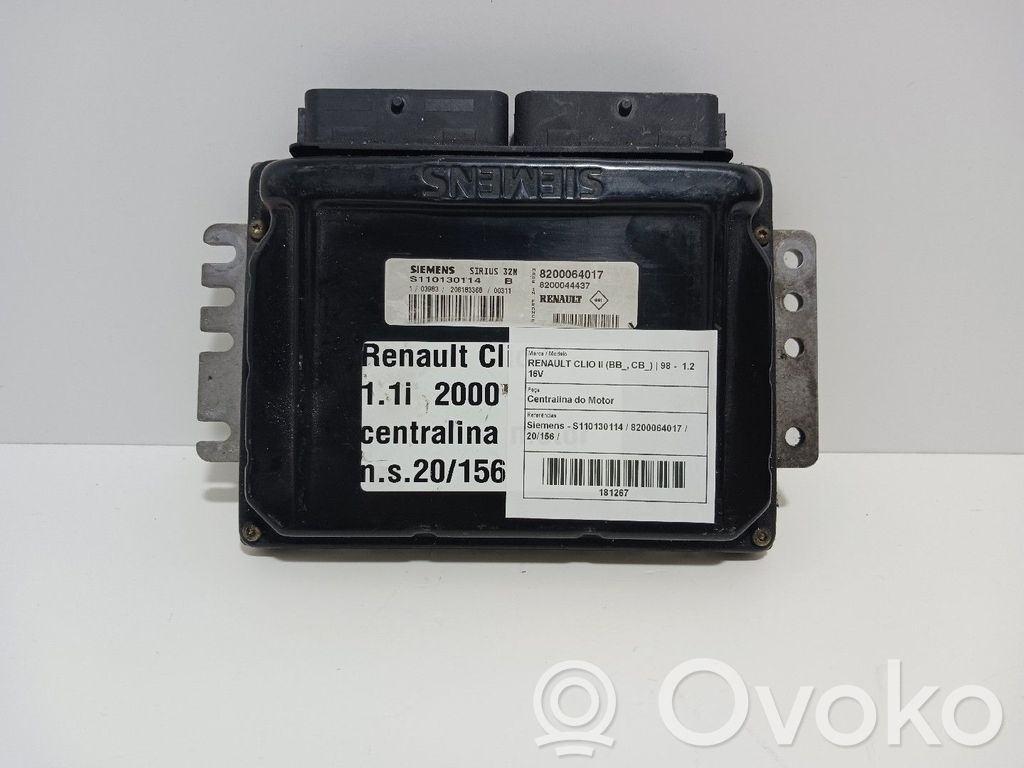 Renault Clio II Engine control unit/module 