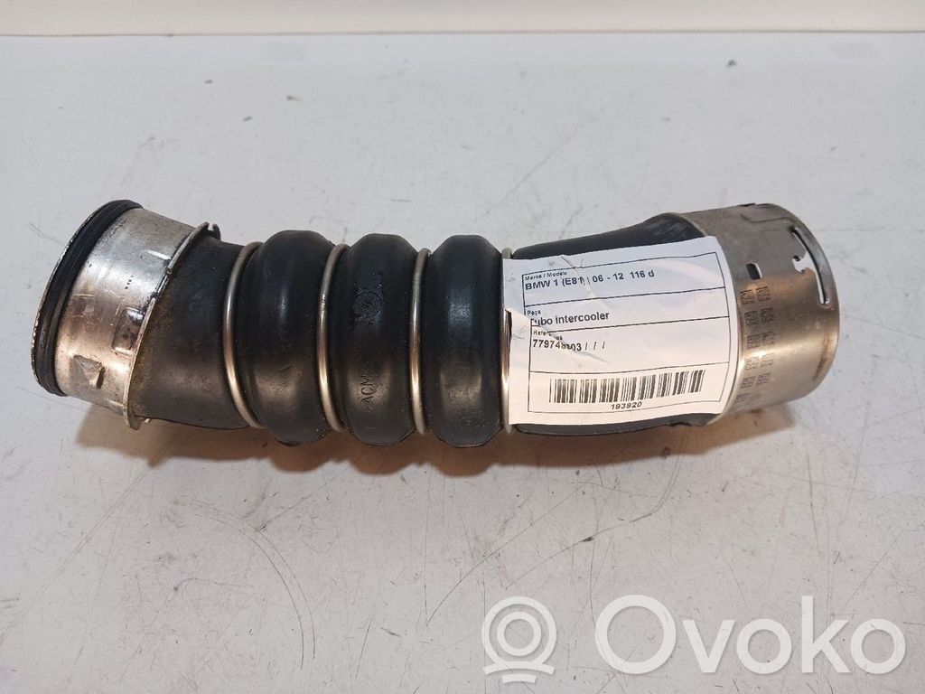 BMW 1 E81 E87 Intercooler hose/pipe 
