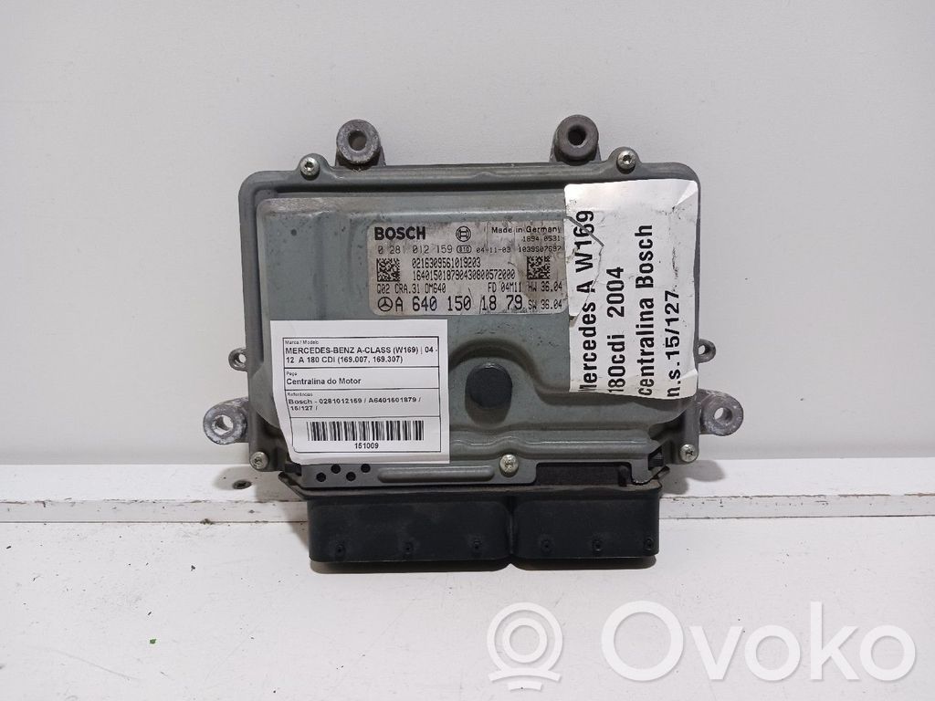 Engine control unit/module   0281012159,A6401501879