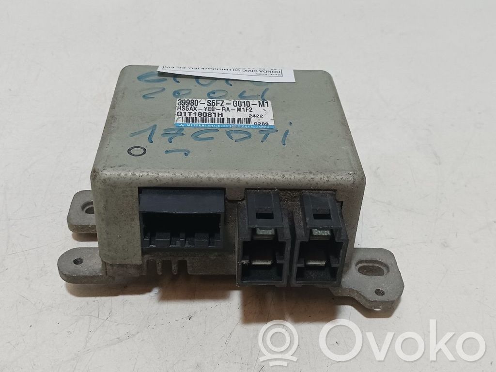 Crémaillère de direction module   39980S6FZG010M1