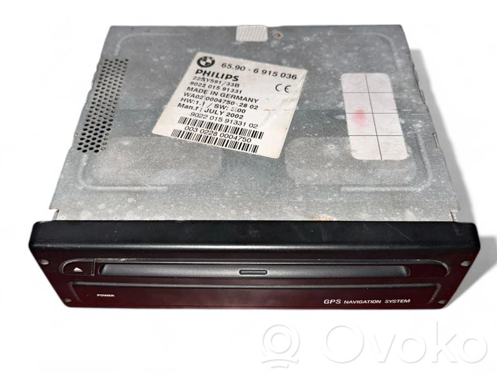 BMW 3 E46 Unità di navigazione lettore CD/DVD 