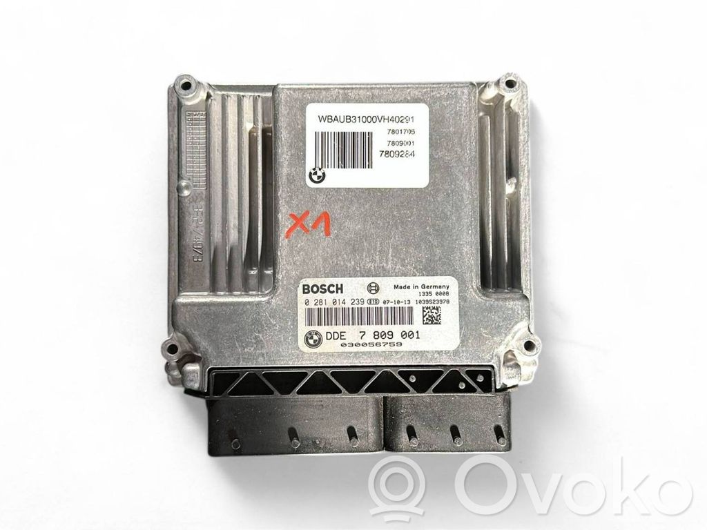 Moottorin ohjainlaite/moduuli   7809001,1039S23978,0281014239