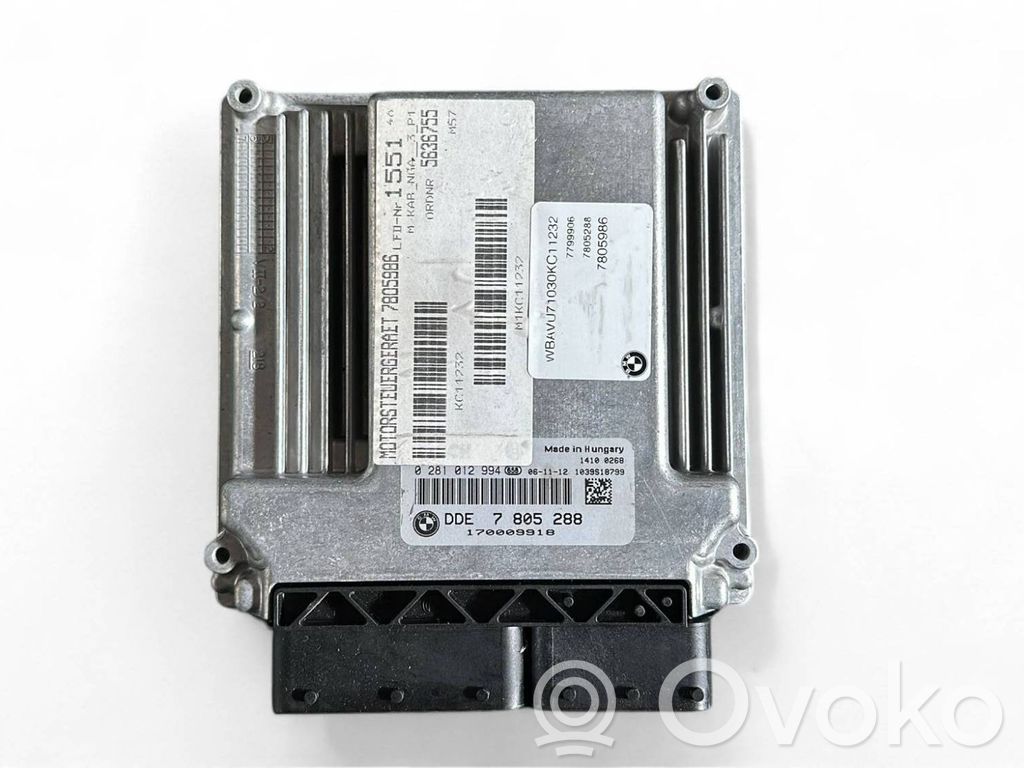 BMW 3 E90 E91 Engine control unit/module 