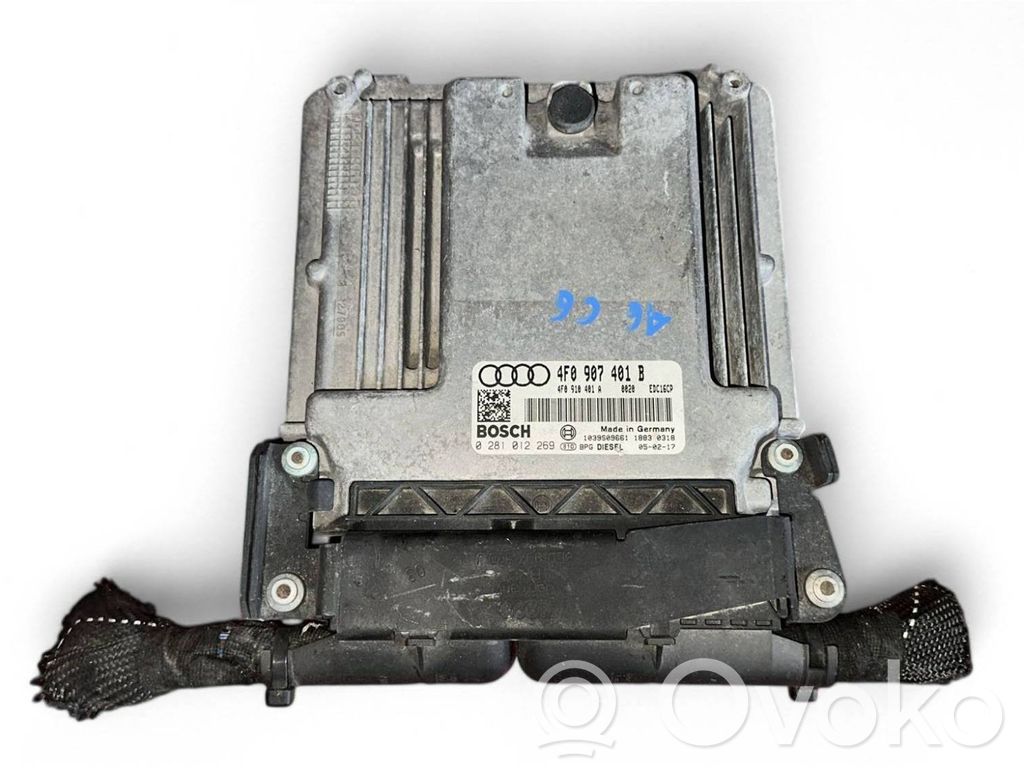 Engine control unit/module   4F0907401B,0281012269