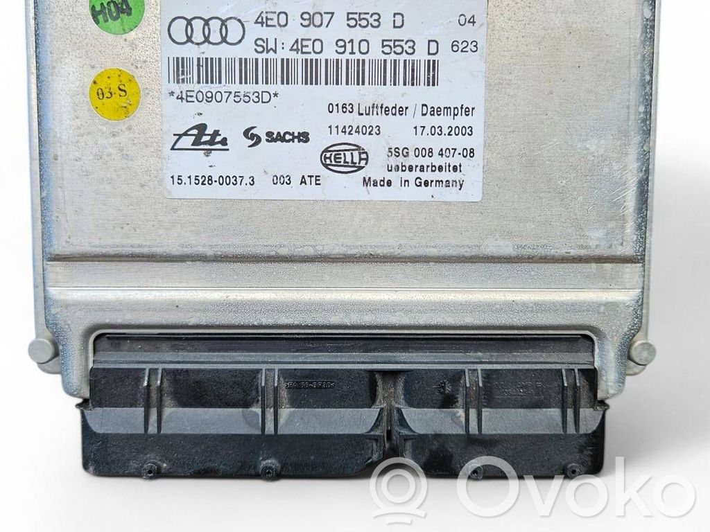 Suspension control unit/module   4E0907553D,4E0910553D