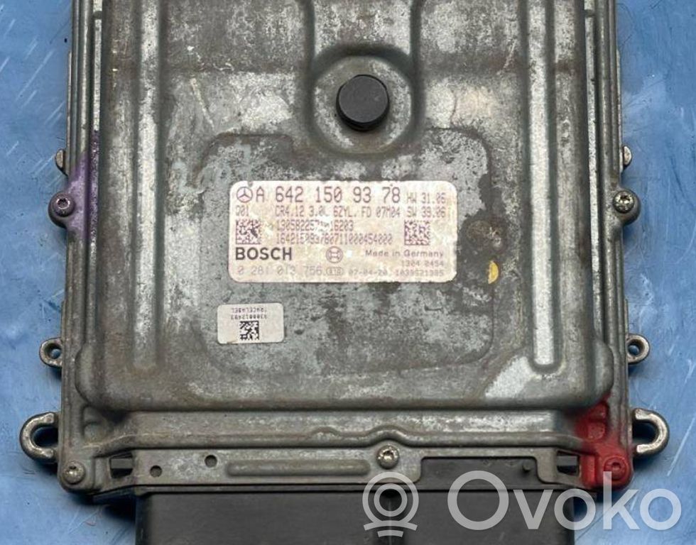Mercedes-Benz ML W164 Sterownik / Moduł ECU 
