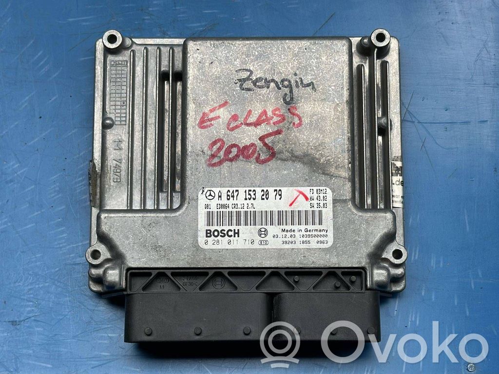 Mercedes-Benz E W211 Engine control unit/module 