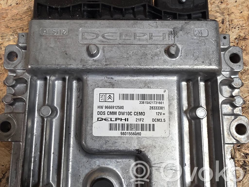 Citroen DS4 Engine control unit/module 