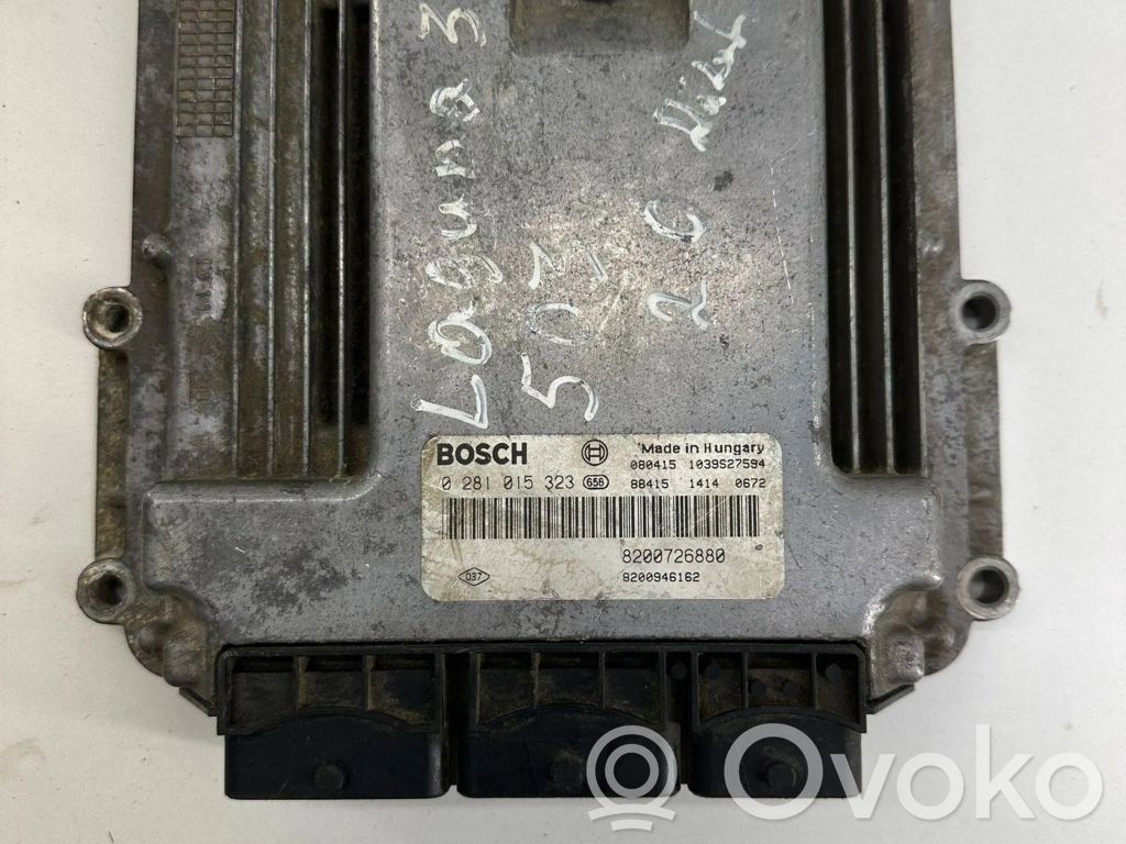 Renault Laguna III Engine control unit/module 