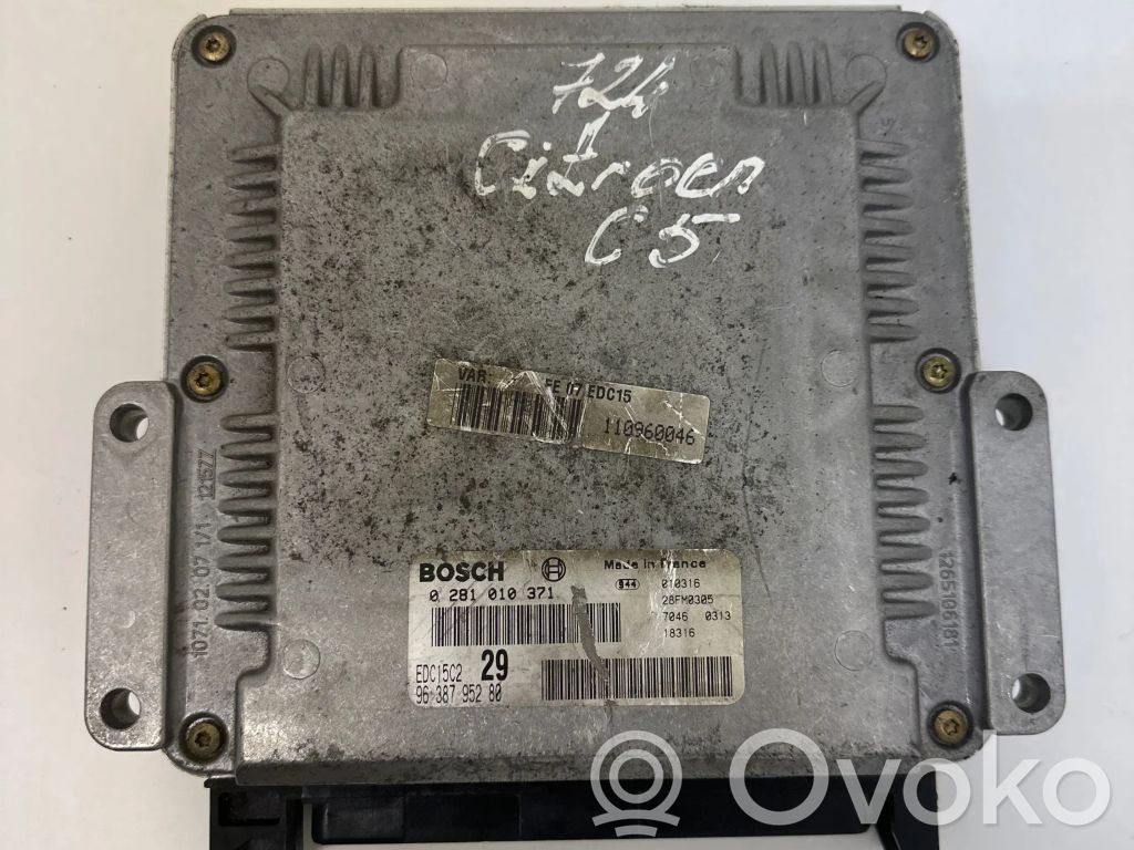 Citroen C5 Engine control unit/module 