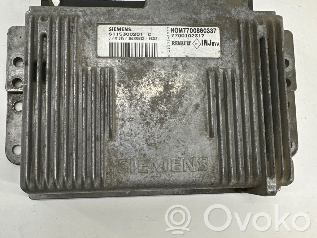 Renault Megane I Engine control unit/module 