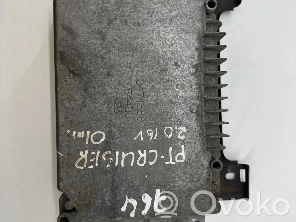 Chrysler PT Cruiser Engine control unit/module 