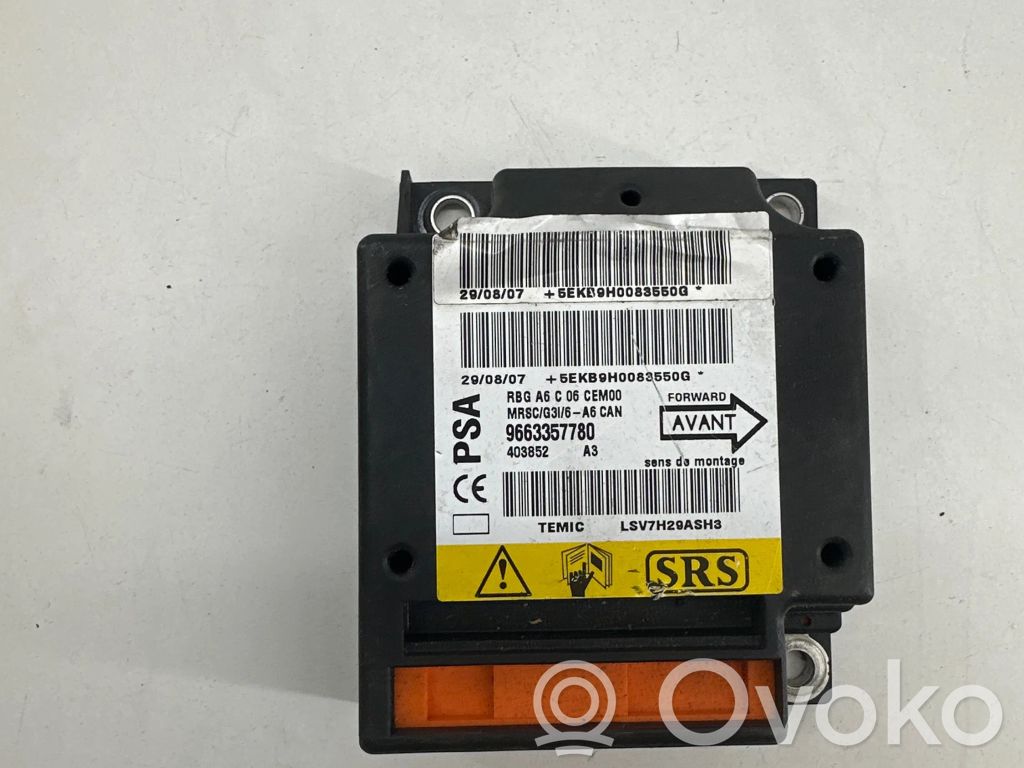 Citroen C2 Airbag set 