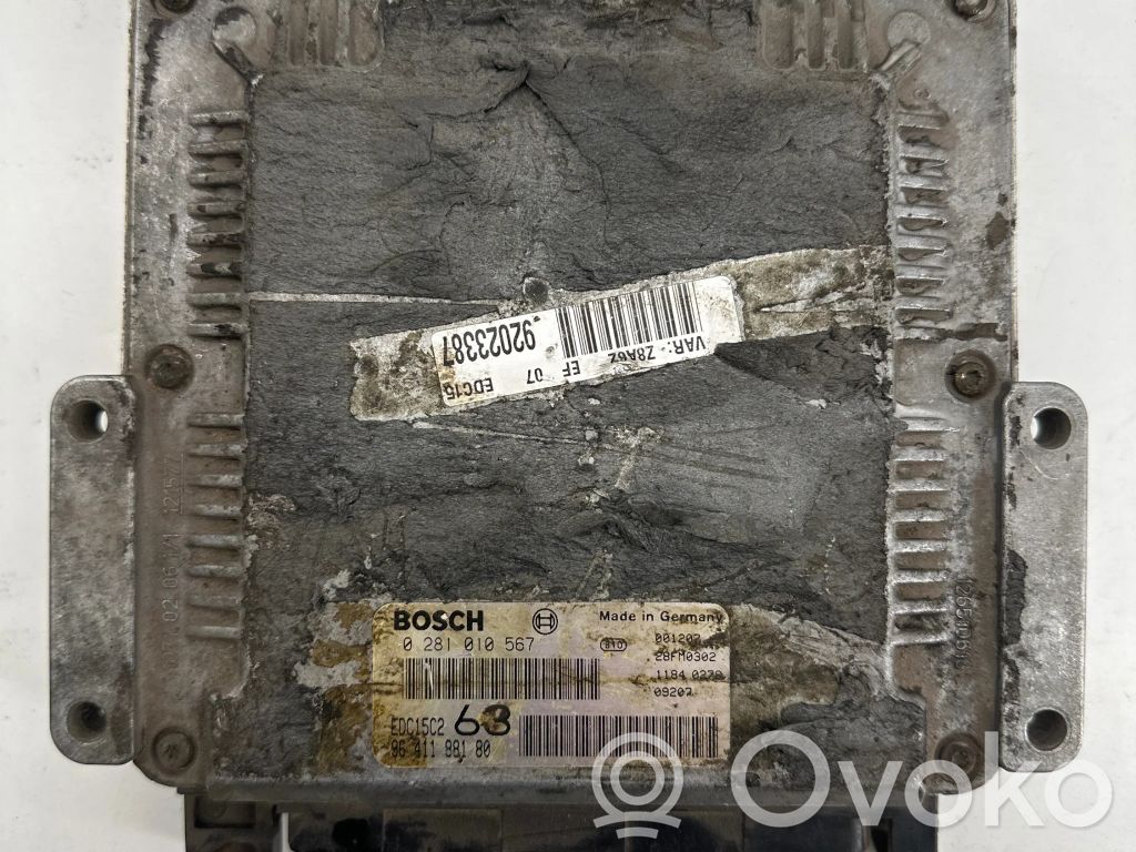 Peugeot 607 Engine control unit/module 